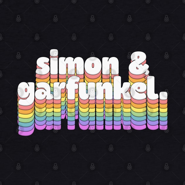 Simon & Garfunkel Retro Aesthetic Design // by DankFutura